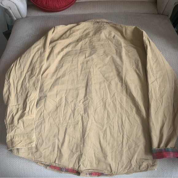Vintage L.L. Bean lined shirt jacket. Xl. - Picture 2 of 6